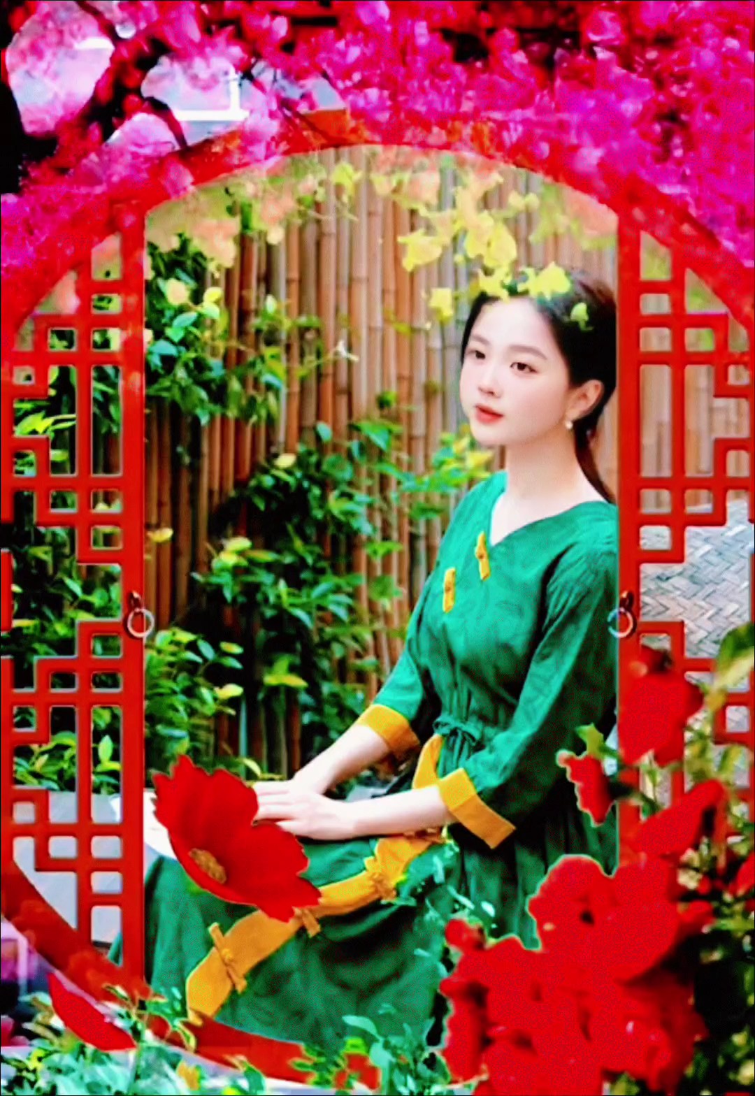 Lady In Green