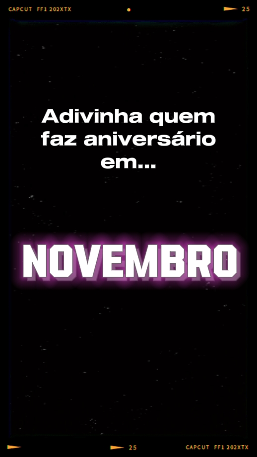 aniversário Novembro