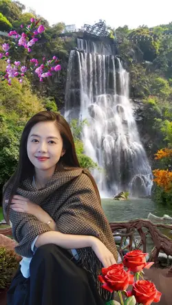 Waterfall view