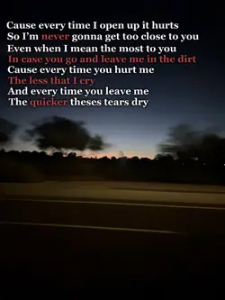 Lyrics template 