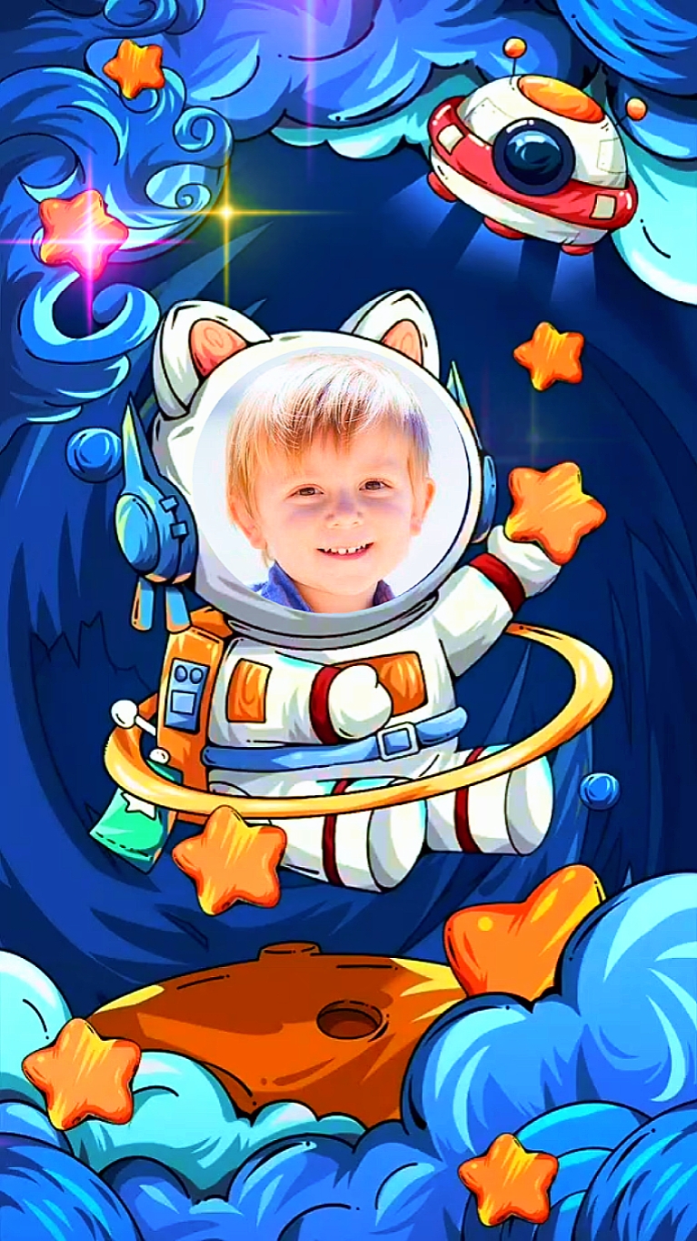 Geburtstag Astronaut