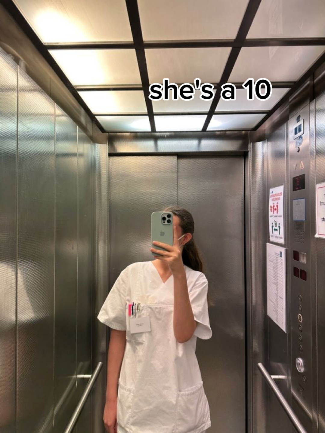 ¡Ella es un diez!