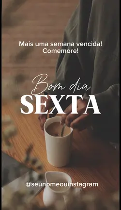 Bom dia sexta 