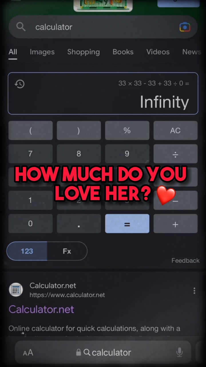How much do u love?❤️