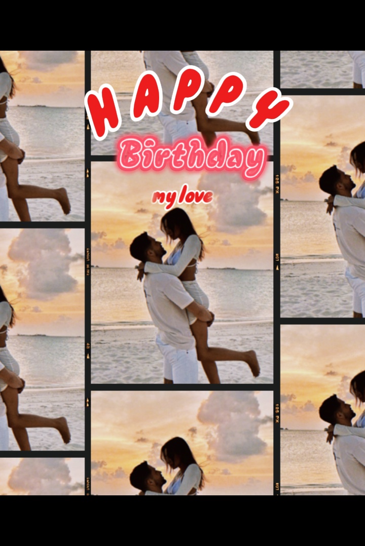 Feliz aniversário amor ❤️