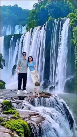 Waterfall view