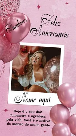 Feliz aniversário 