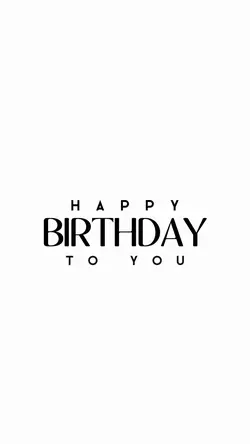 •Happy Birthday