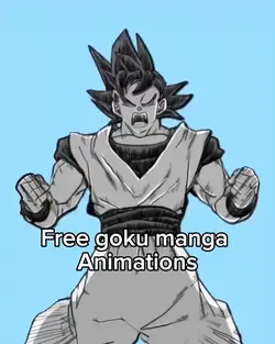 Goku manga animation