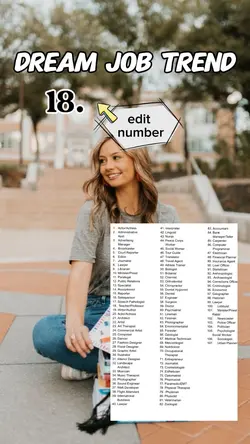 dream job list trend