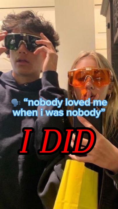 if u were nobody…