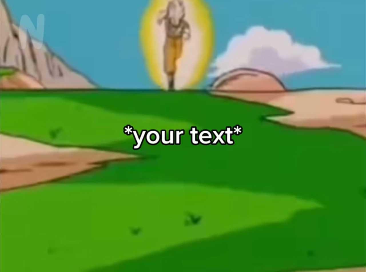 Goku läuft Meme