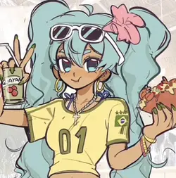 Brazilian miku edit