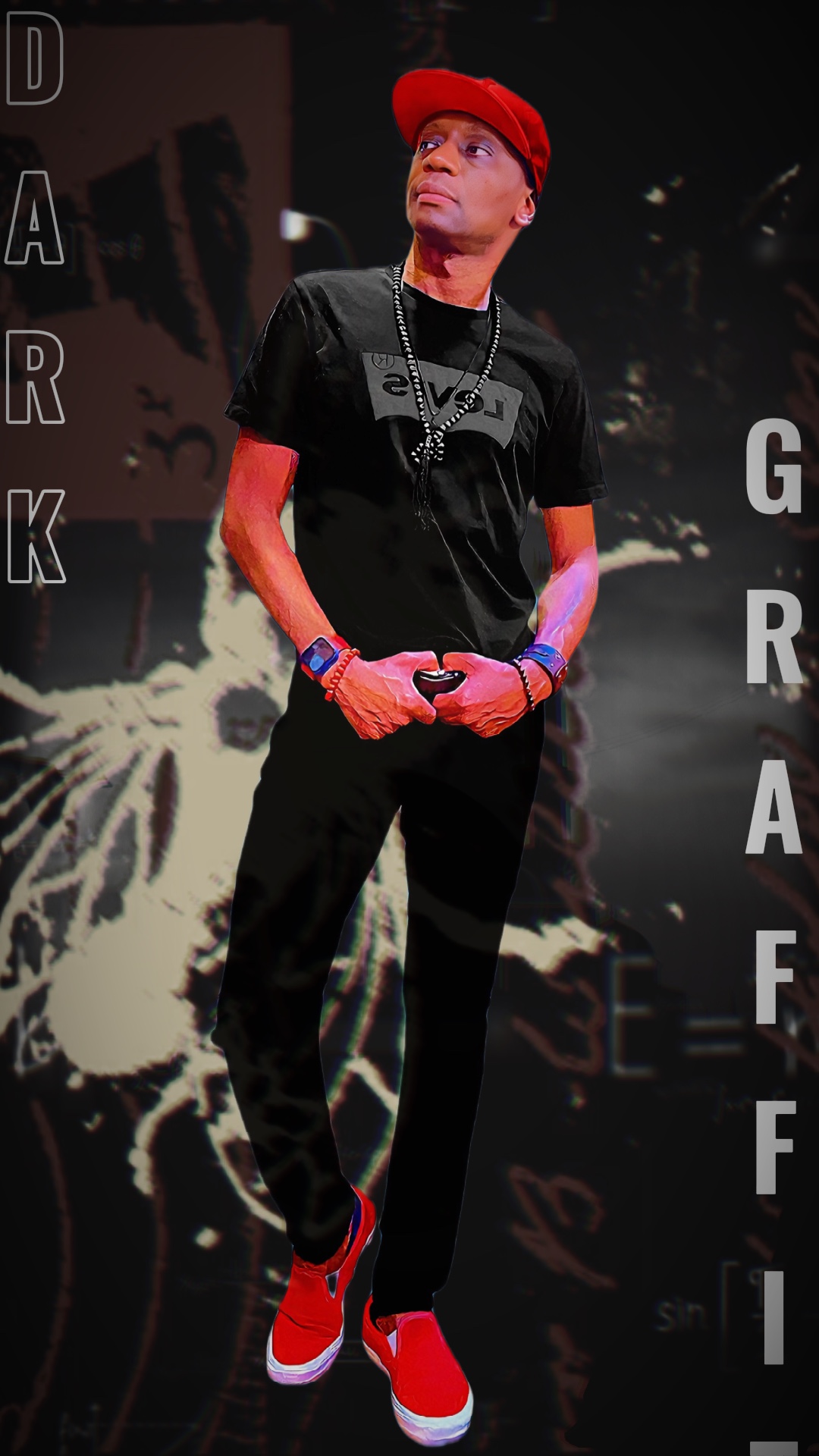 Dark graffiti 