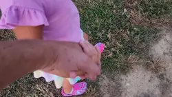 Little girl let go