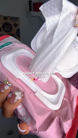 Night routine 🎀🌙