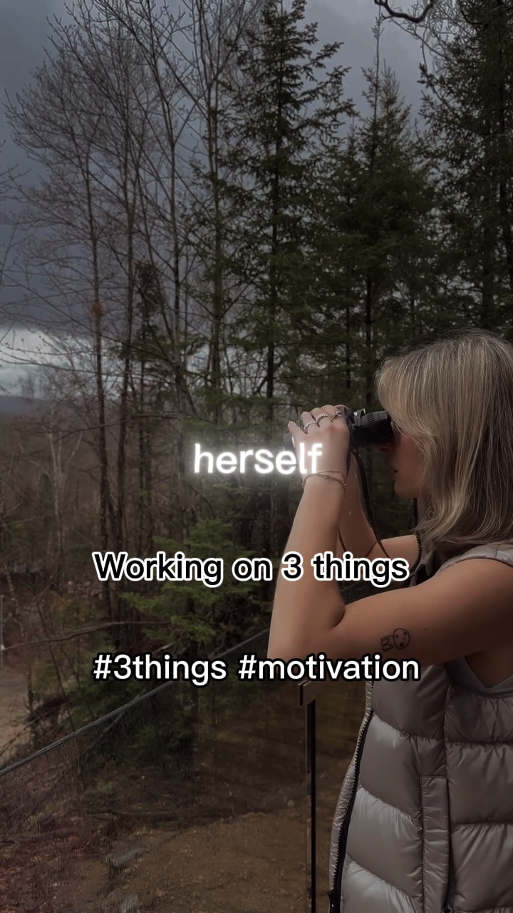 Working on 3 things 