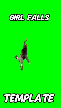 Girl falls