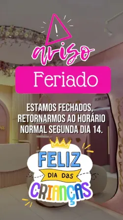 Aviso de feriado