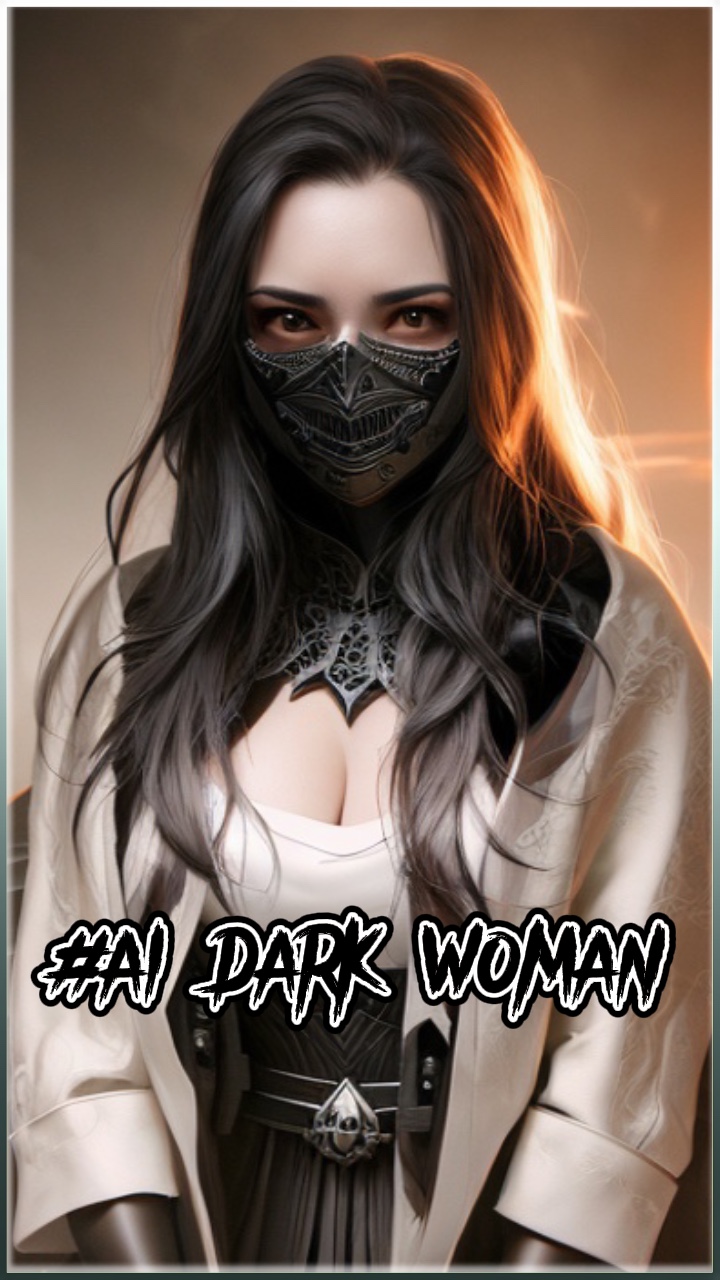 #AI DARK WOMAN 🖤