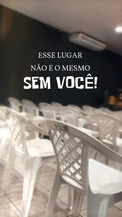 Falta você!