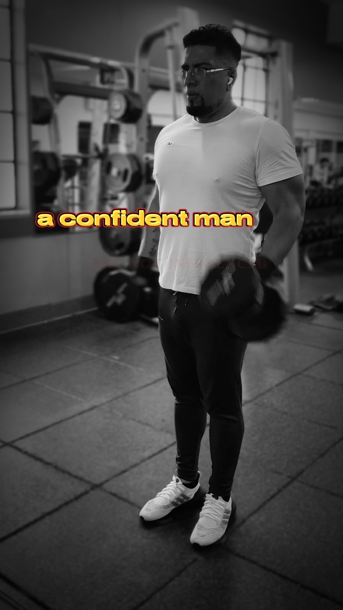 un homme confiant!