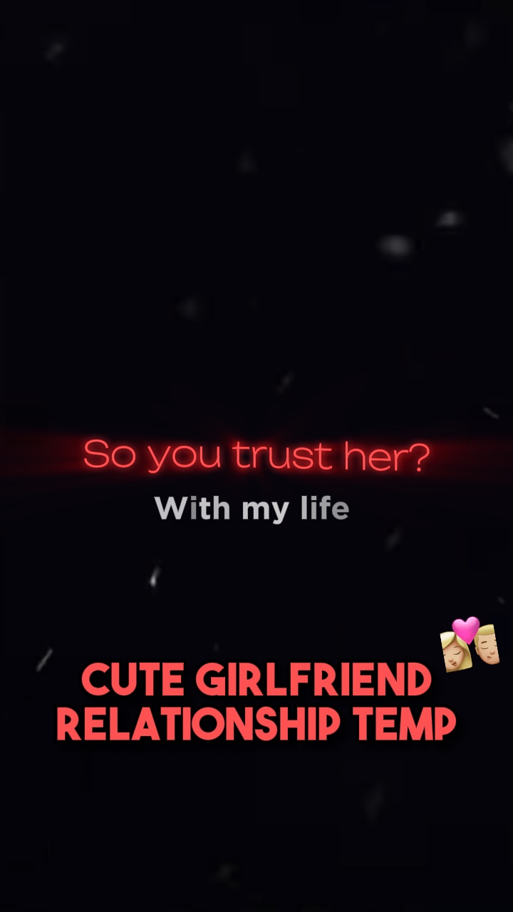 You trust her?❤️