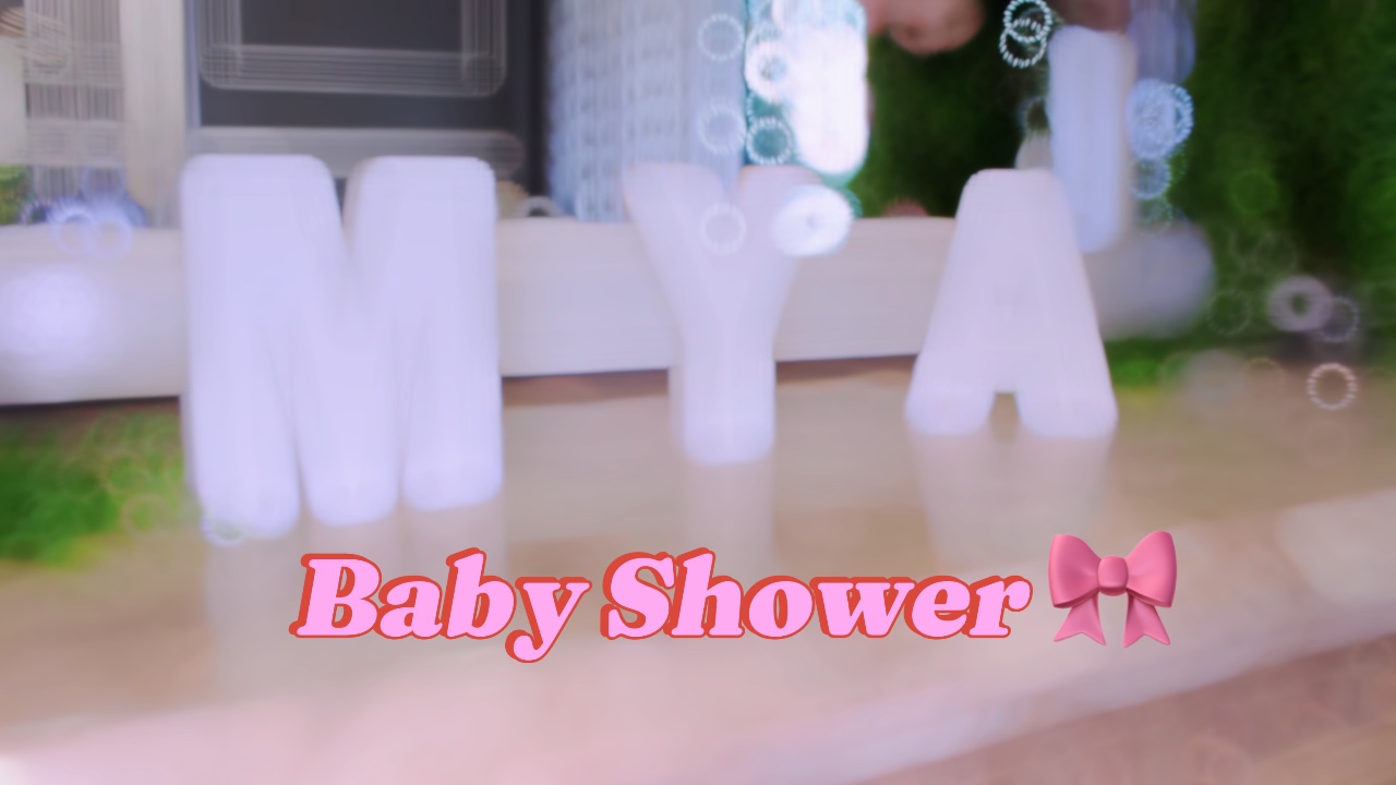 Plantilla de baby shower
