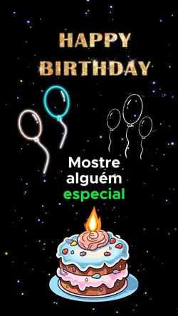 feliz aniversário 