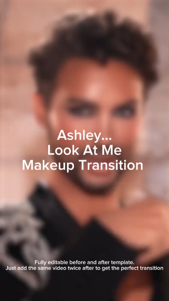 Transición de maquillaje