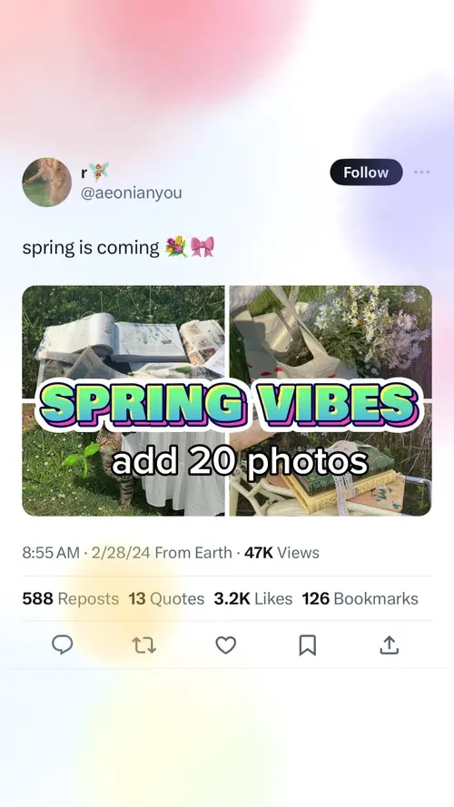 Se acerca la primavera 🌱