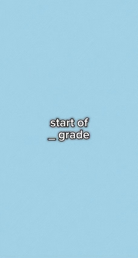 start of grade end 