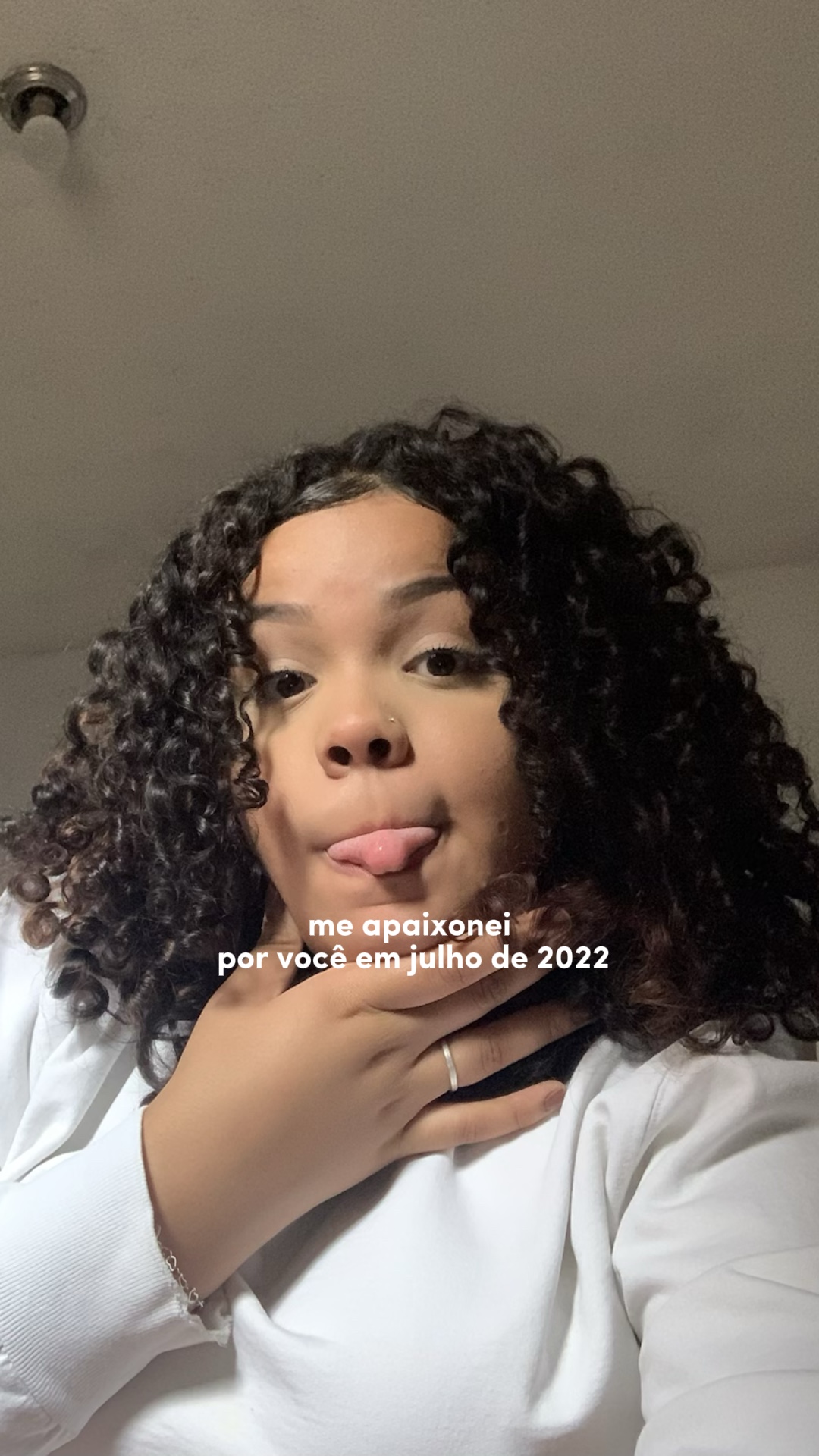 me apaixonei por vc