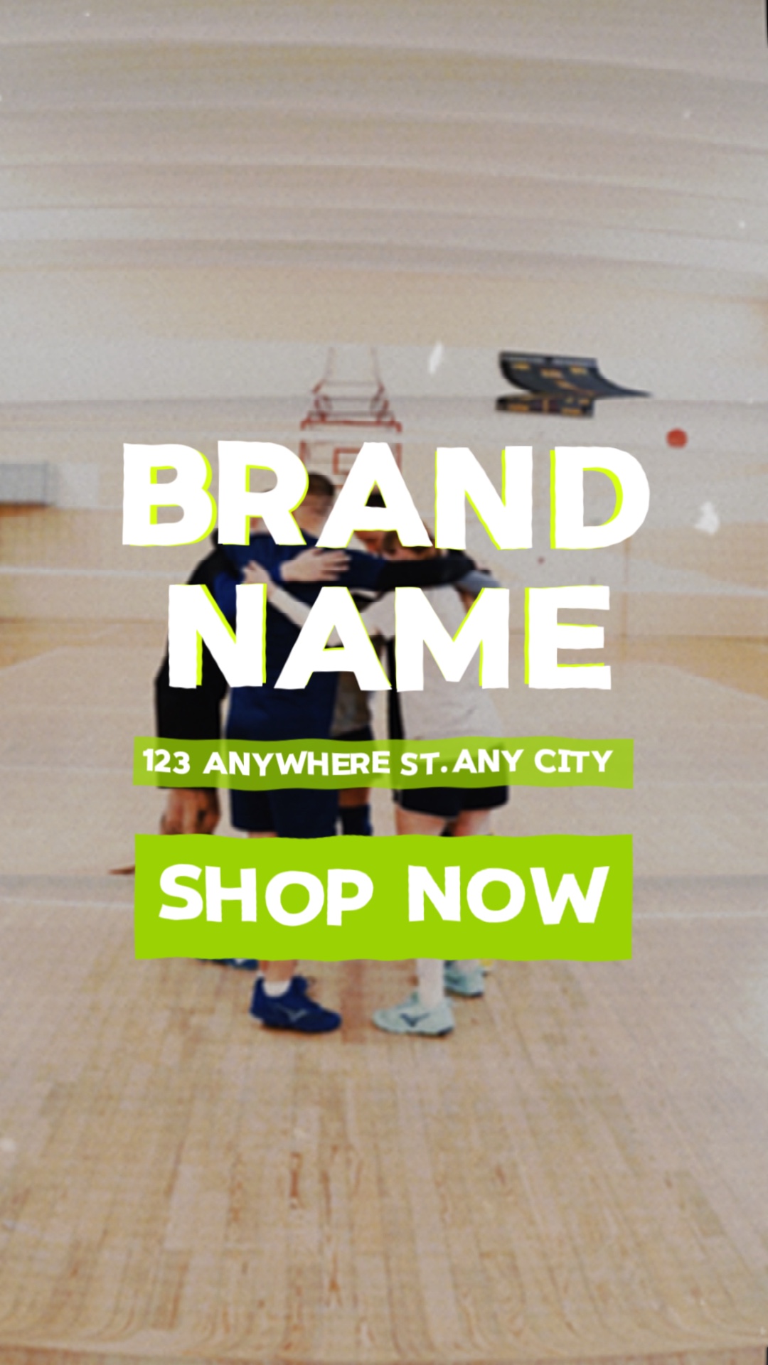 Green Style Black Friday Athletic Sports Club Promotion Template