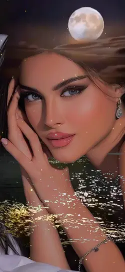 Bellísima luna 🌝 