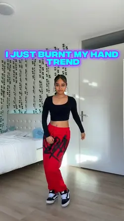 I just burnt my 🤚 