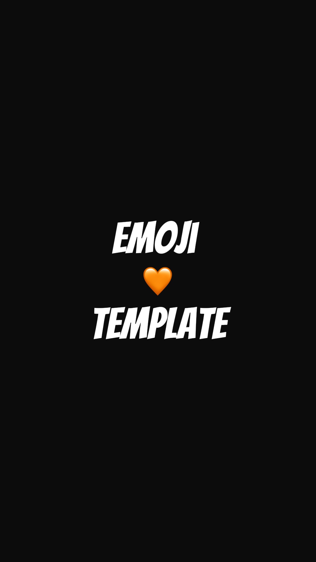 Emoji Template