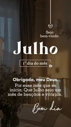 Bem-vindo Julho