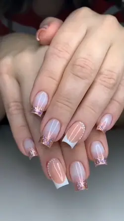 transição unhas
