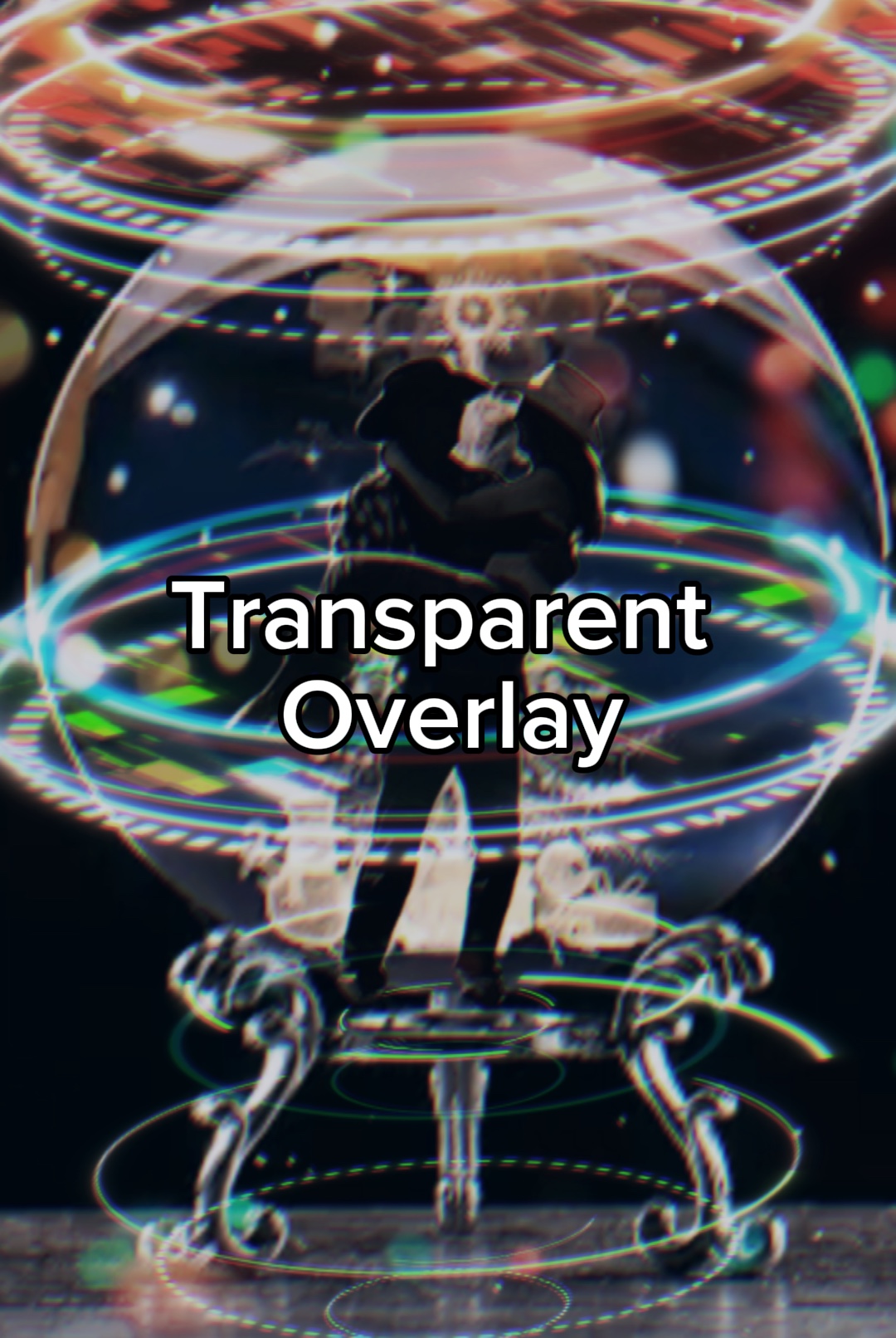 Superposición transparente