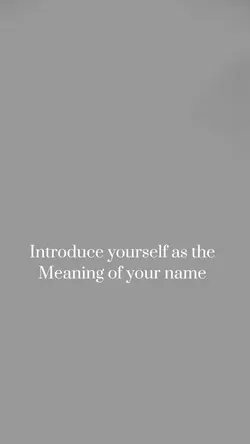 Name meanings