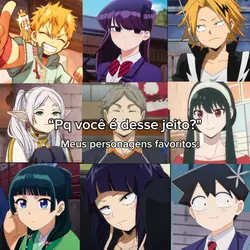 Personagens favs
