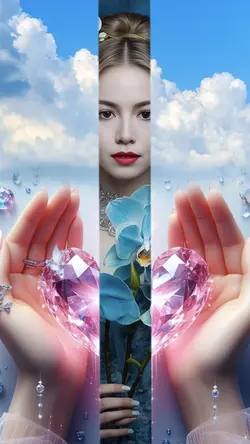 Heart crystal 