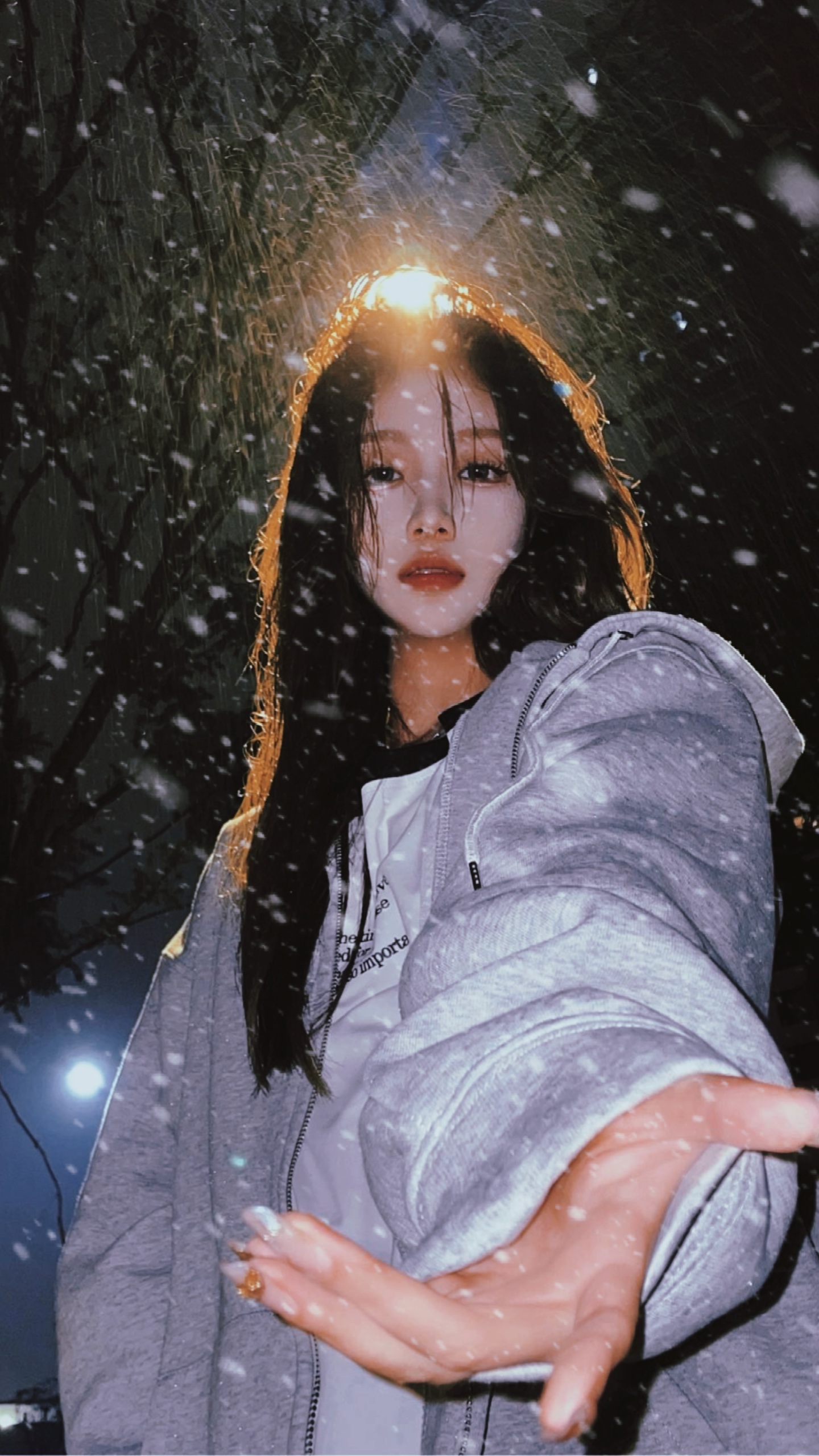 눈 분위기