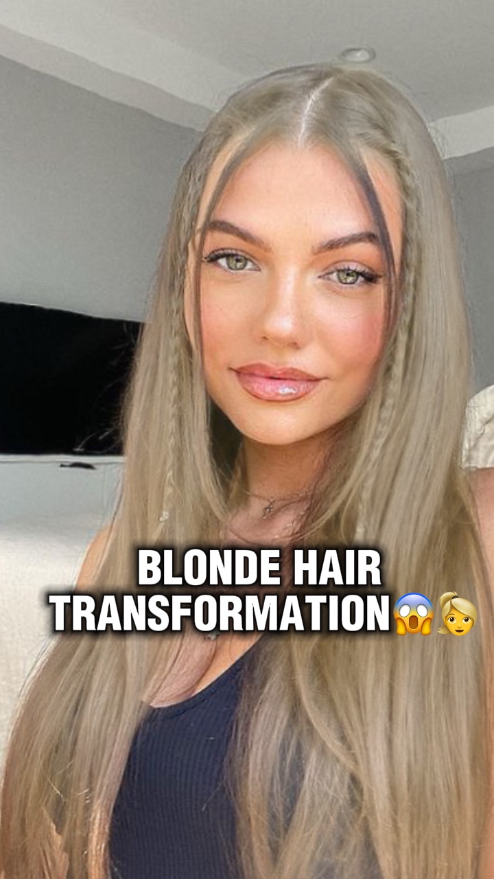 SARI SAÇ 😱👱‍♀️