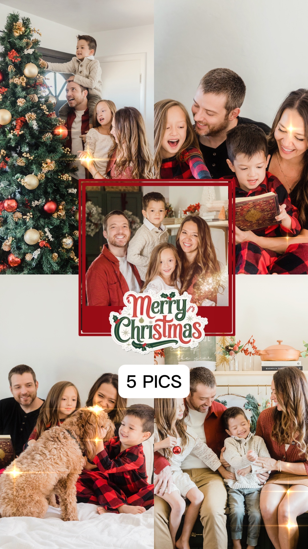 Christmas collage ⭐️