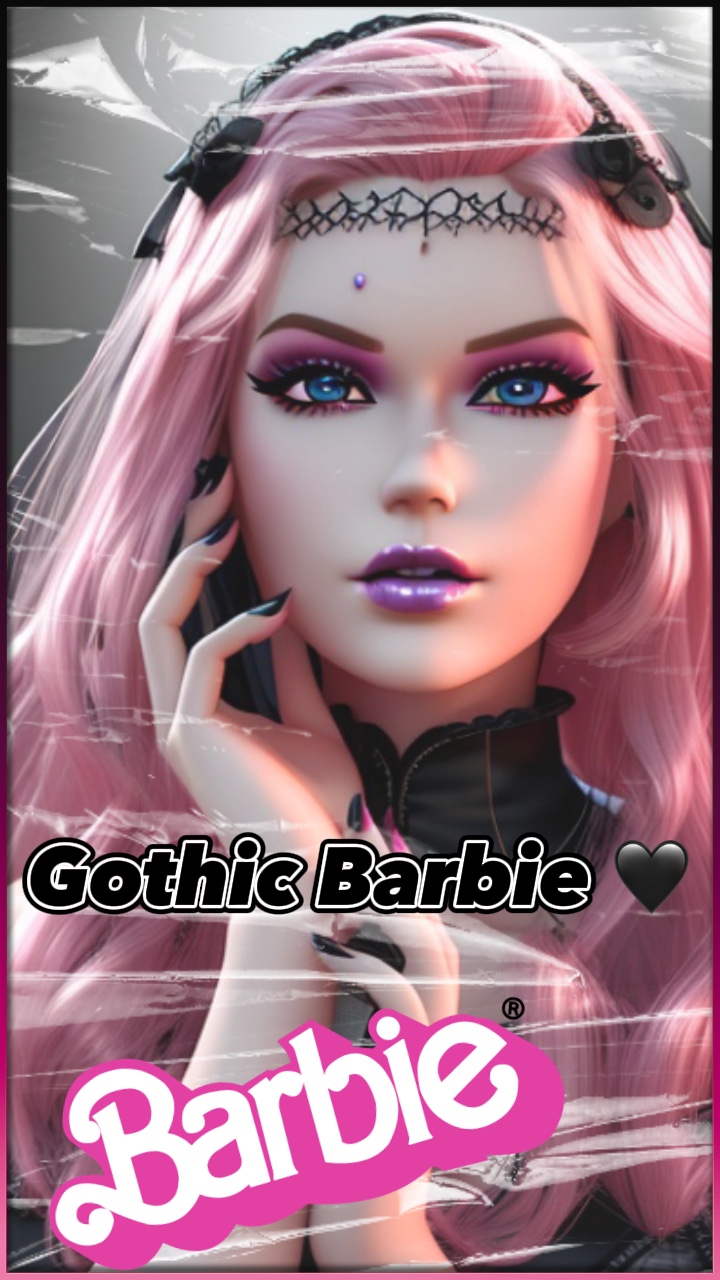 Barbie gótica 🖤