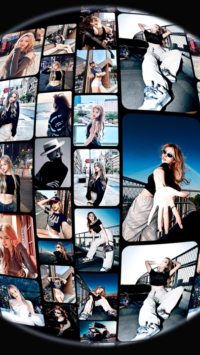 Rotating photo