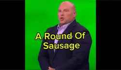 round of sausage