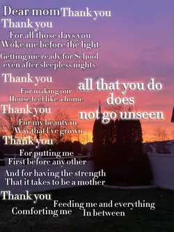 Dear mom ✨❤️🩹✨